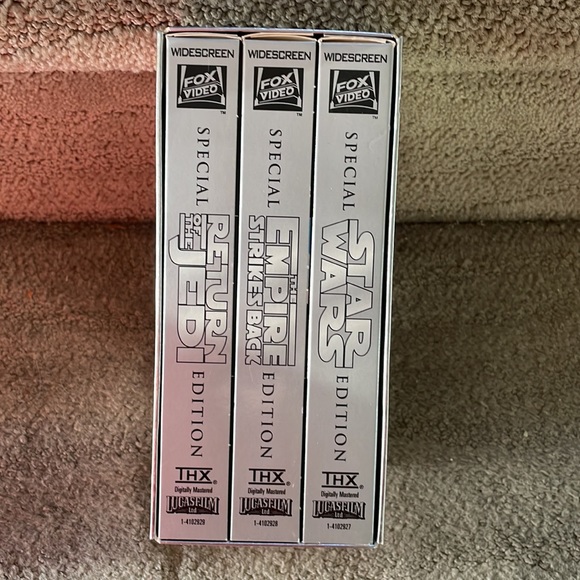 Star Wars VHS trilogy silver special edition - Picture 3 of 3